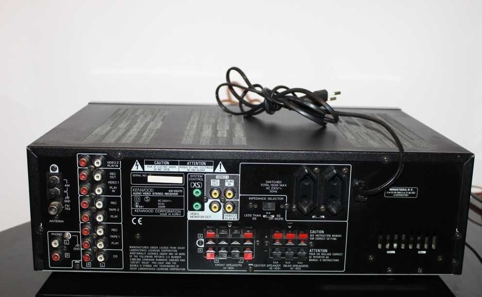 KENWOOD KR-V5570 Mocny amplituner wzmacniacz kino domowe Wysyłka