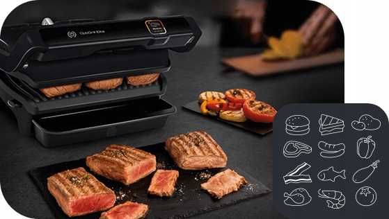 Електрогриль притискний Tefal OptiGrill Elite GC750830