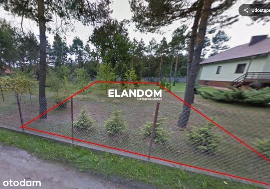 Na sprzedaż działka budowlana – 812 m² – Józefów,