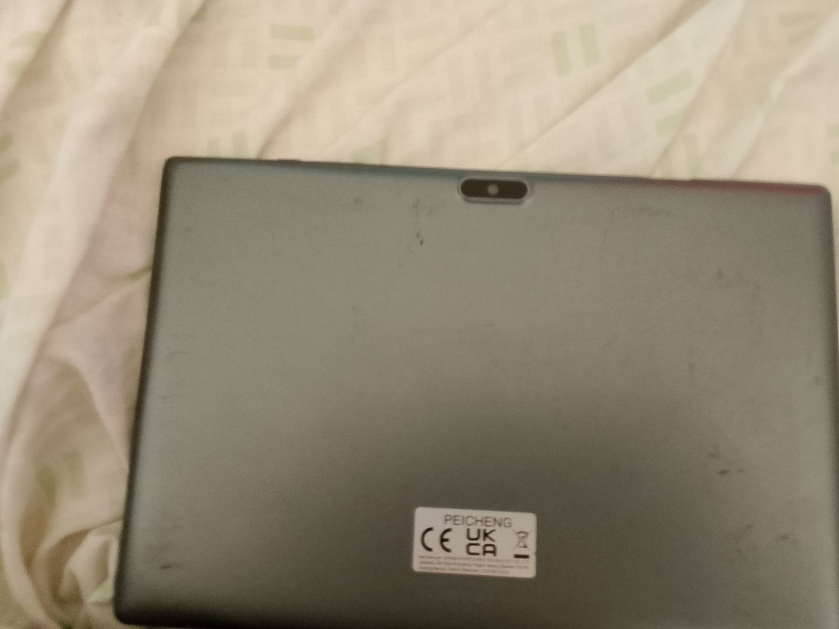 Tablet na caixa nova