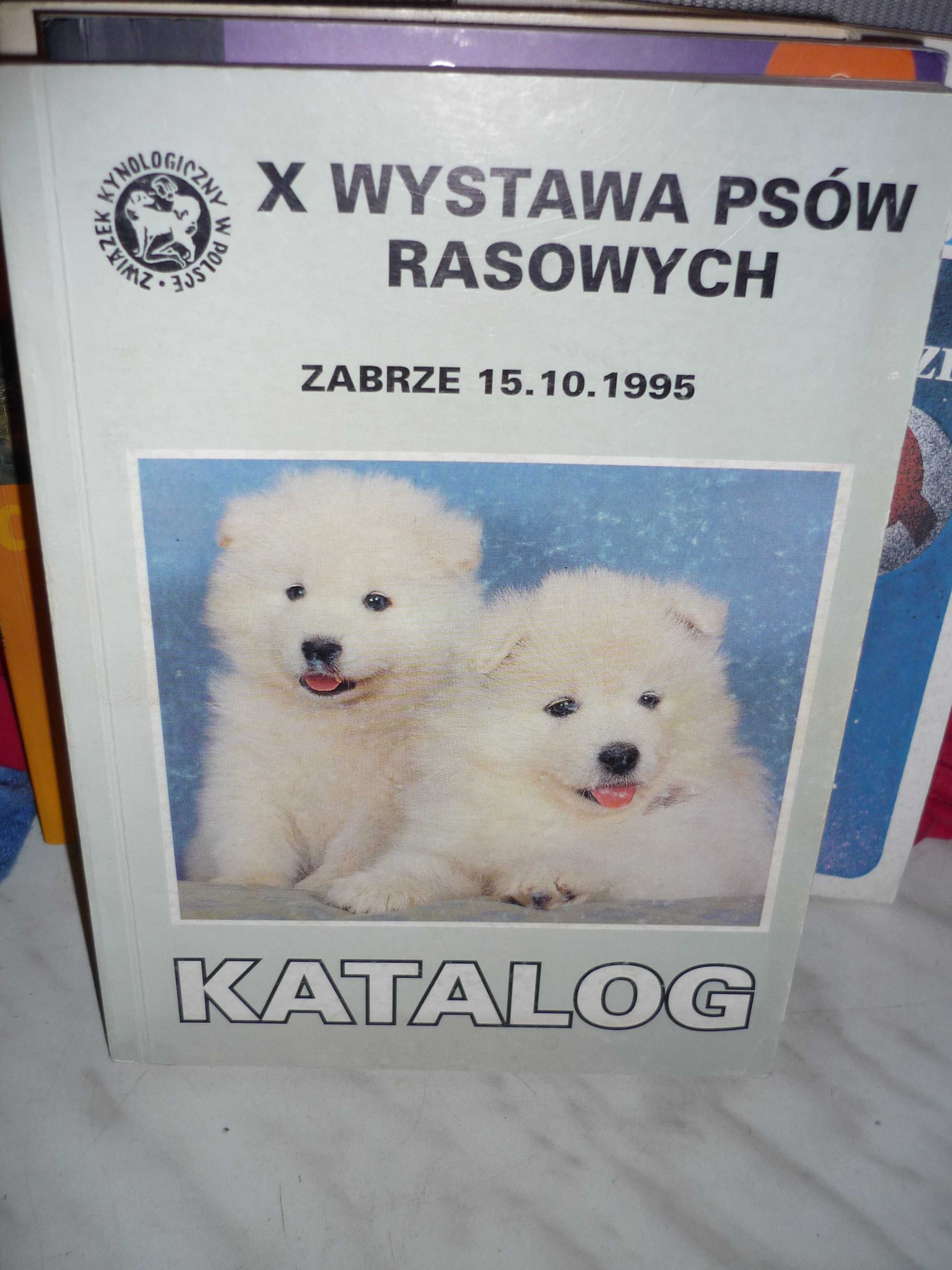X Wystawa Psów Rasowych , Zabrze 15.10.1995 , Katalog.