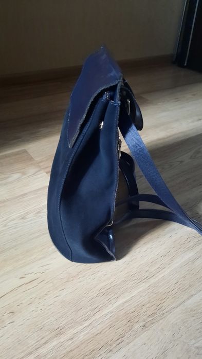 Элегантный Рюкзак- натуральные кожа+замш