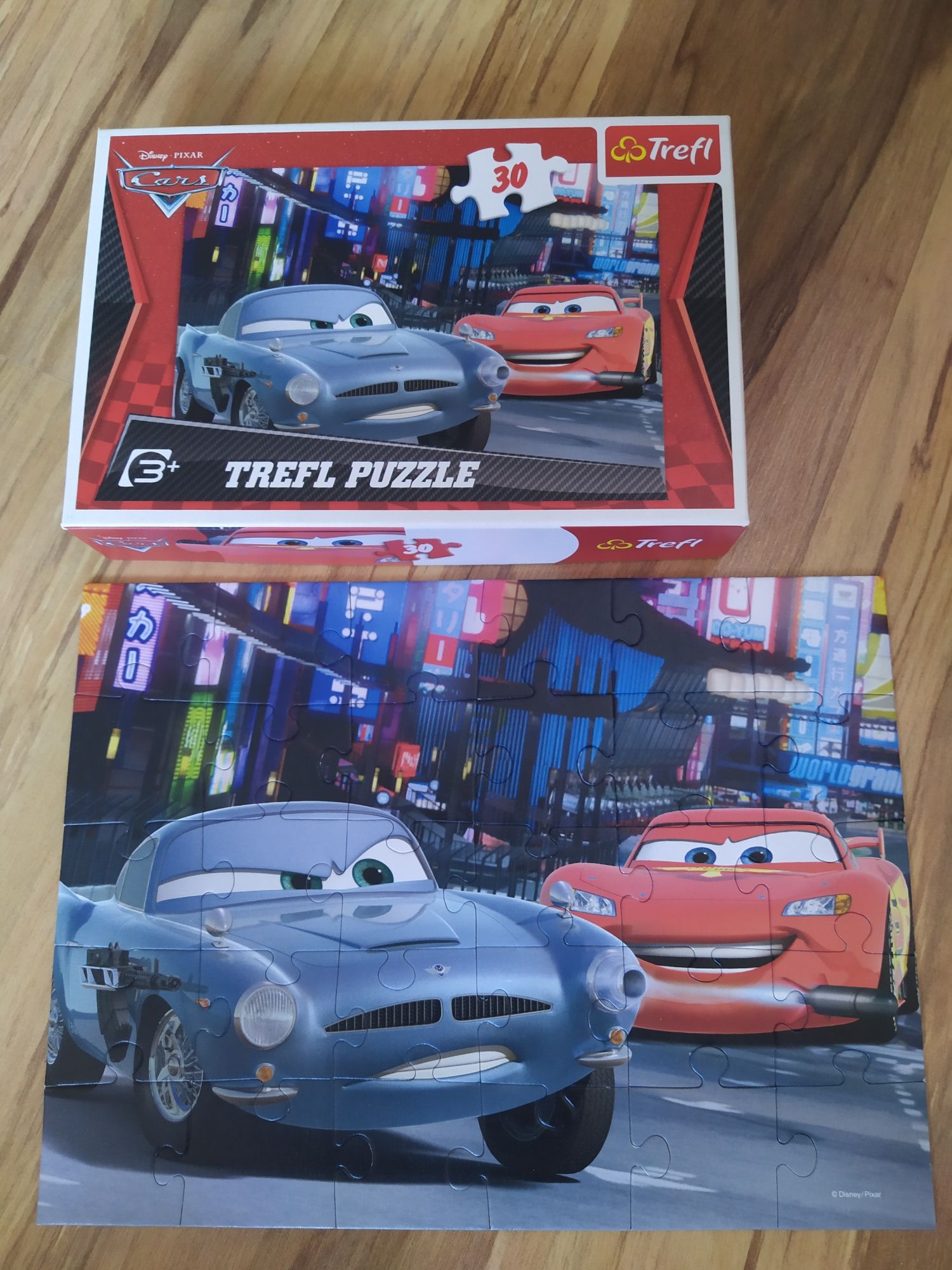 Puzzle trefl ravensburger Złomek auta wyścigówka