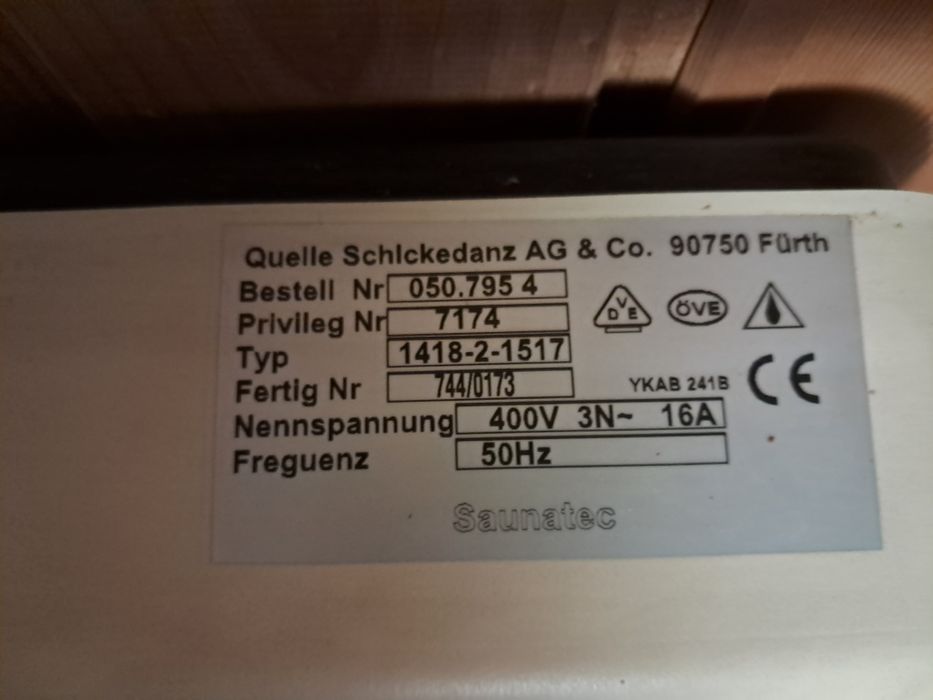 Sauna wewnętrzna narożnikowa