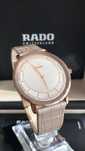 Rado Diastar Thinline L Jubile, masa perłowa, 48 diamentów, Full Set