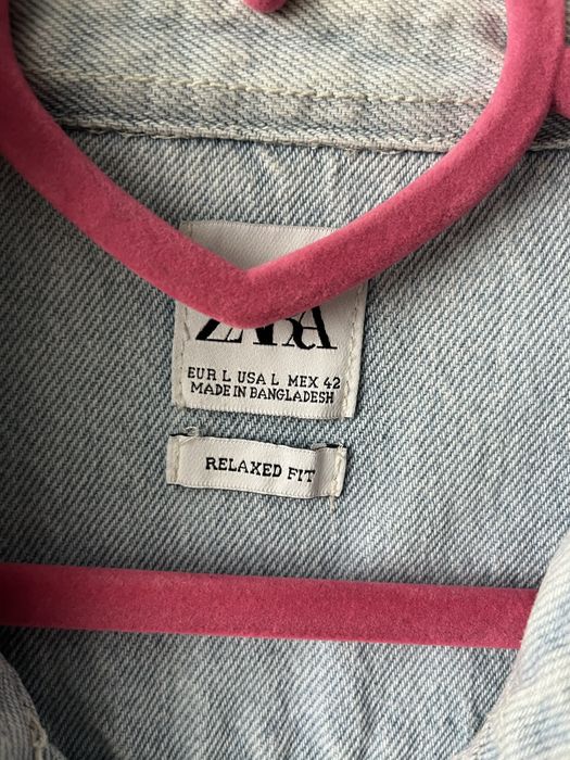 Джинсова сорочка  Zara.