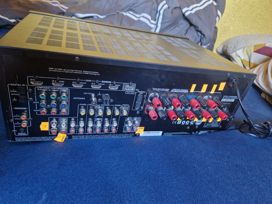 Amplituner Onkyo tx sr607 uszkodzony