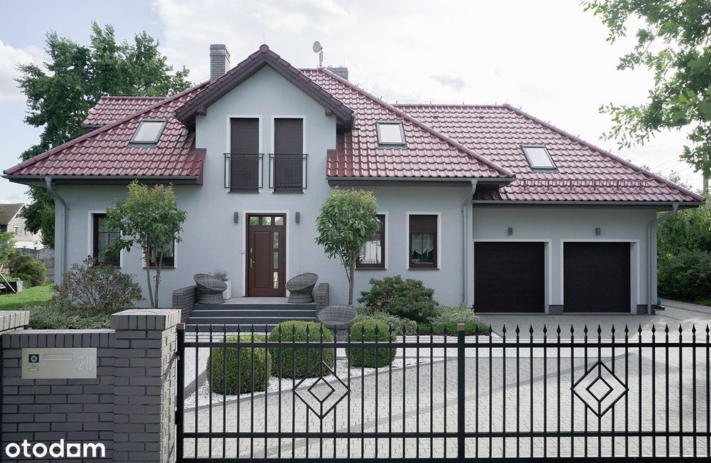 Sokolniki | Dom z garażem, pompą ciepła i pełnym wyposażeniem