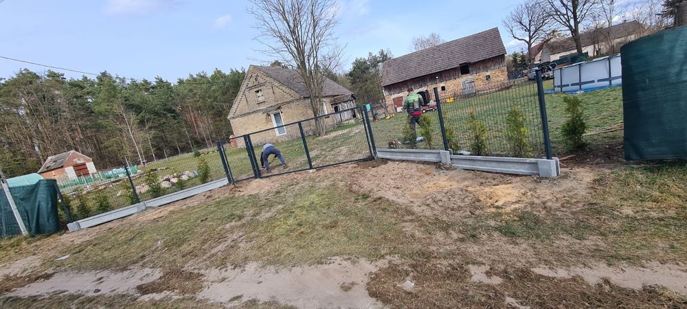 Ogrodzenie panelowe + montaż