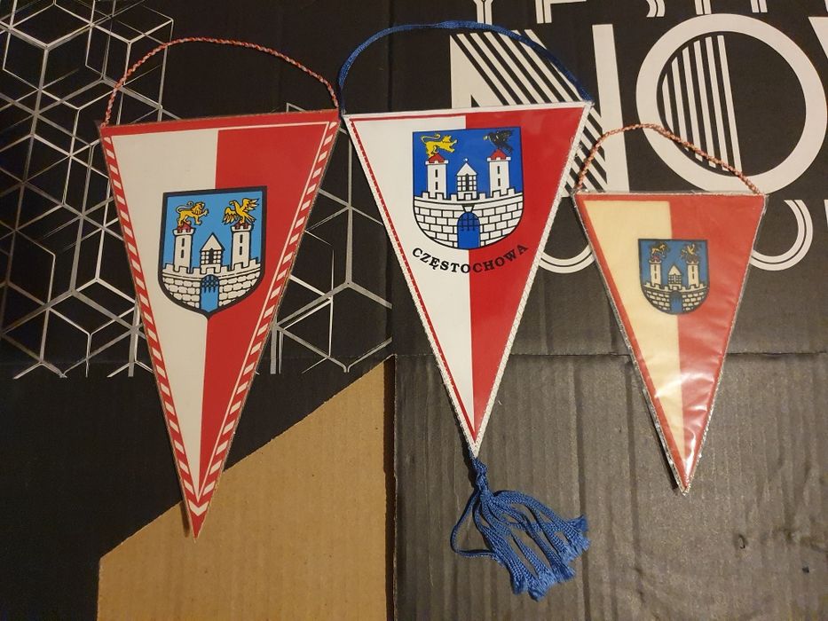 Zestaw proporczyków Raków Częstochowa(OK)