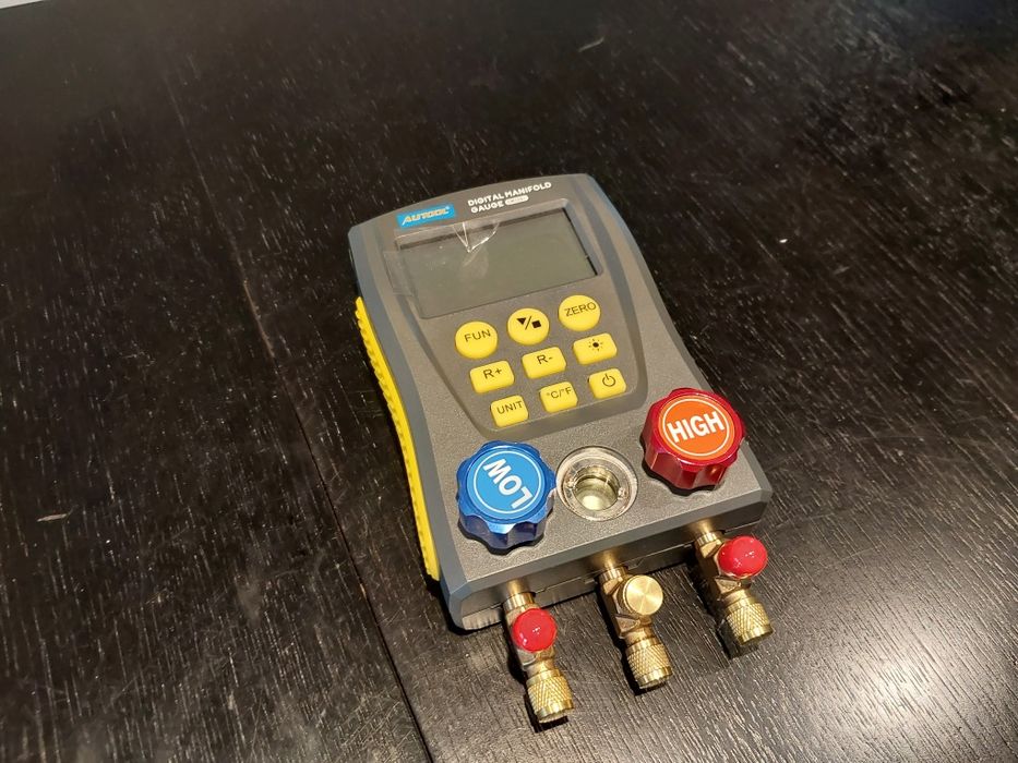 Tester Miernik Szczelności Układu Klimatyzacji CYFROWY Autool LM120+