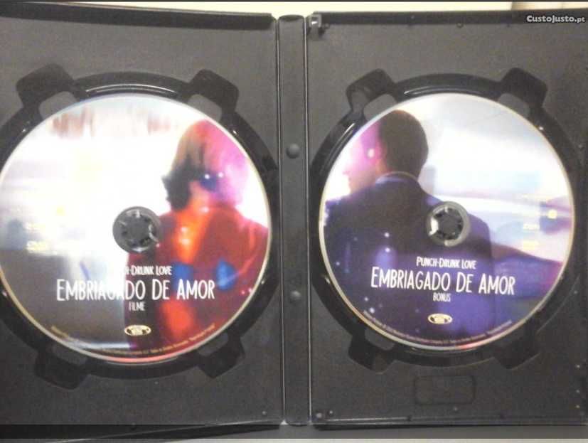 2 DVD s Embriagado de Amor Adam Sandler Filme Paul Anderson Punch Love