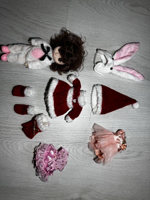 Кукла с одеждой новогодняя