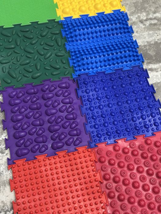 Ортопедичний килимок пазл/‼️10 ПАЗЛІВ/ ортопедический коврик / ортодон