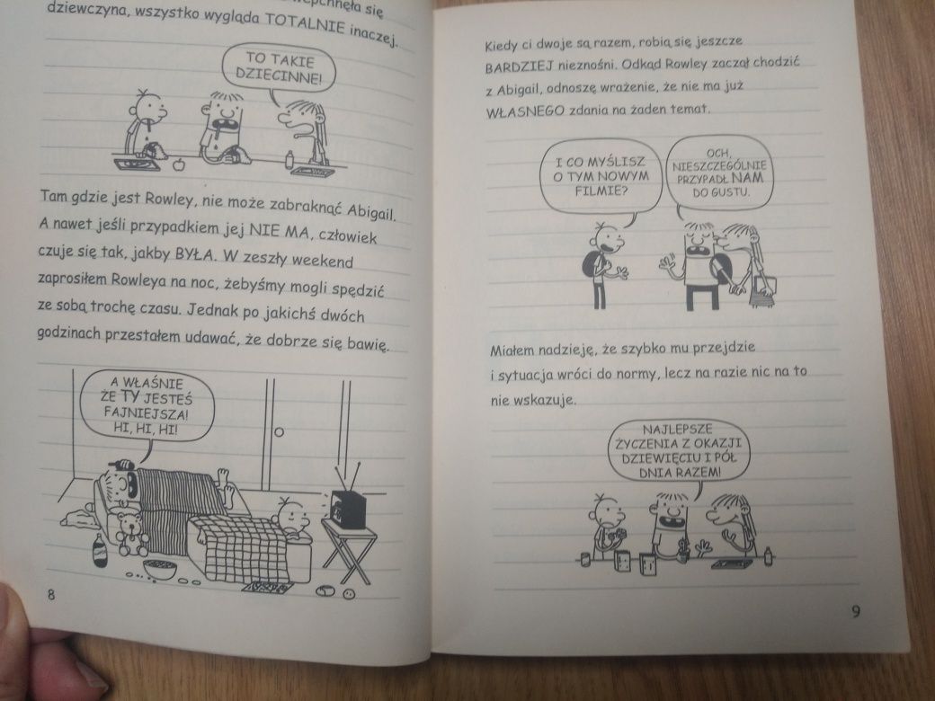 Jeff Kinney Dziennik cwaniaczka Zezowate szczęście