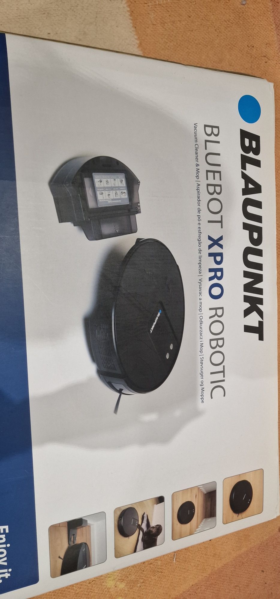 Aspirador robô Bluetooth