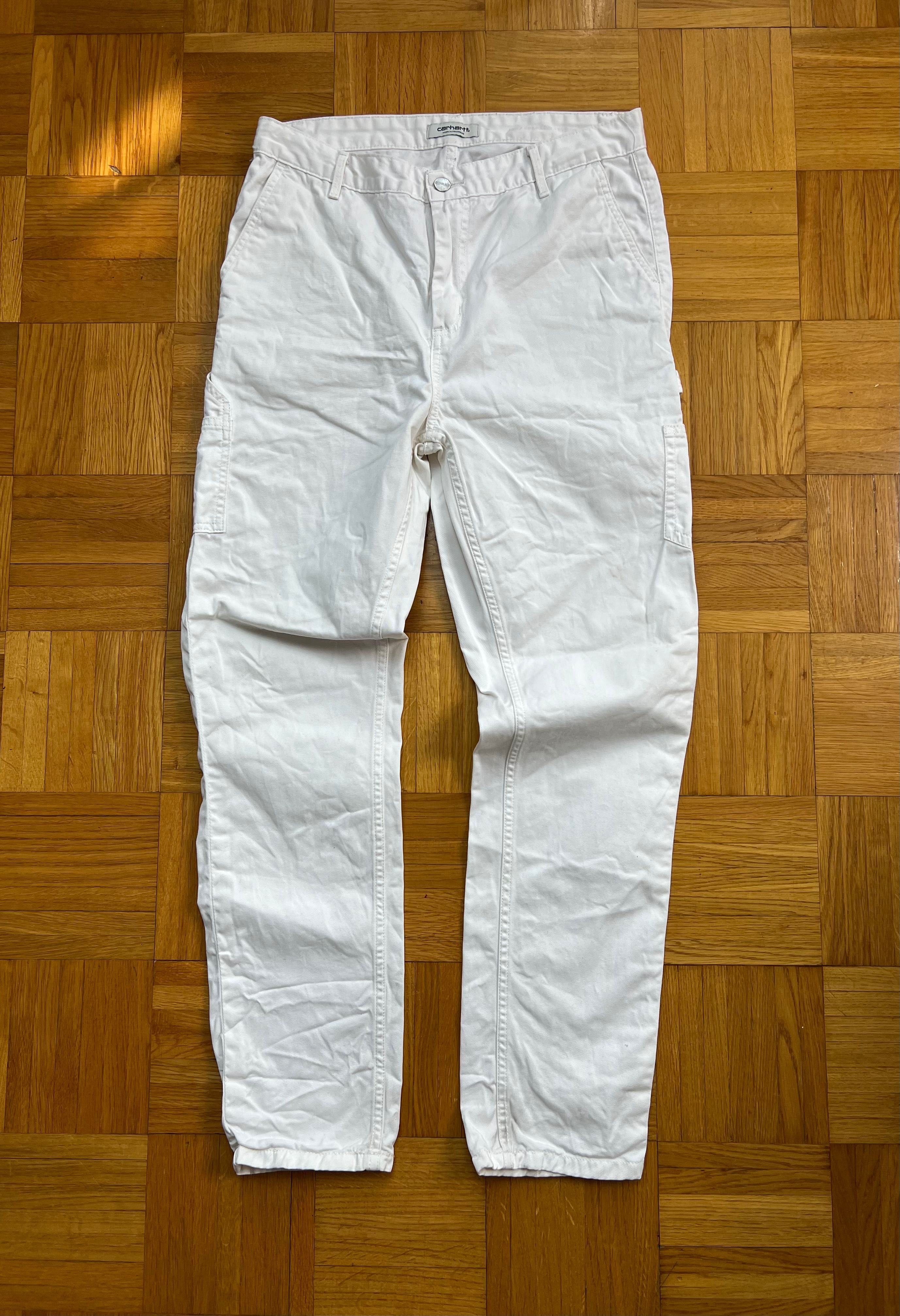 Spodnie Carhartt single knee white label