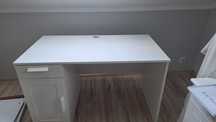 biurko białe IKEA odbiór osobisty