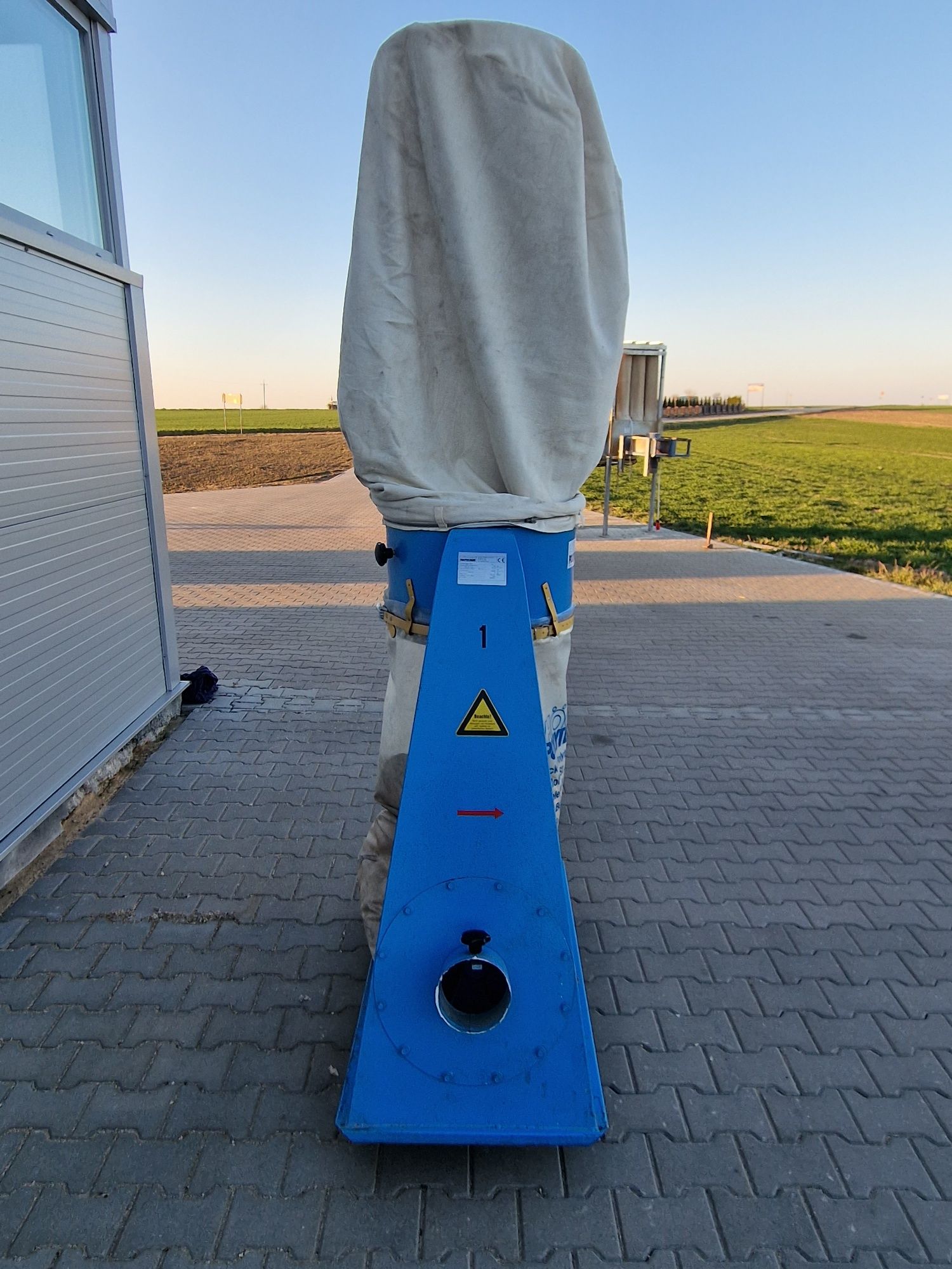Odciąg do trocin Hocker Polytechnik  Wentylator wyciąg