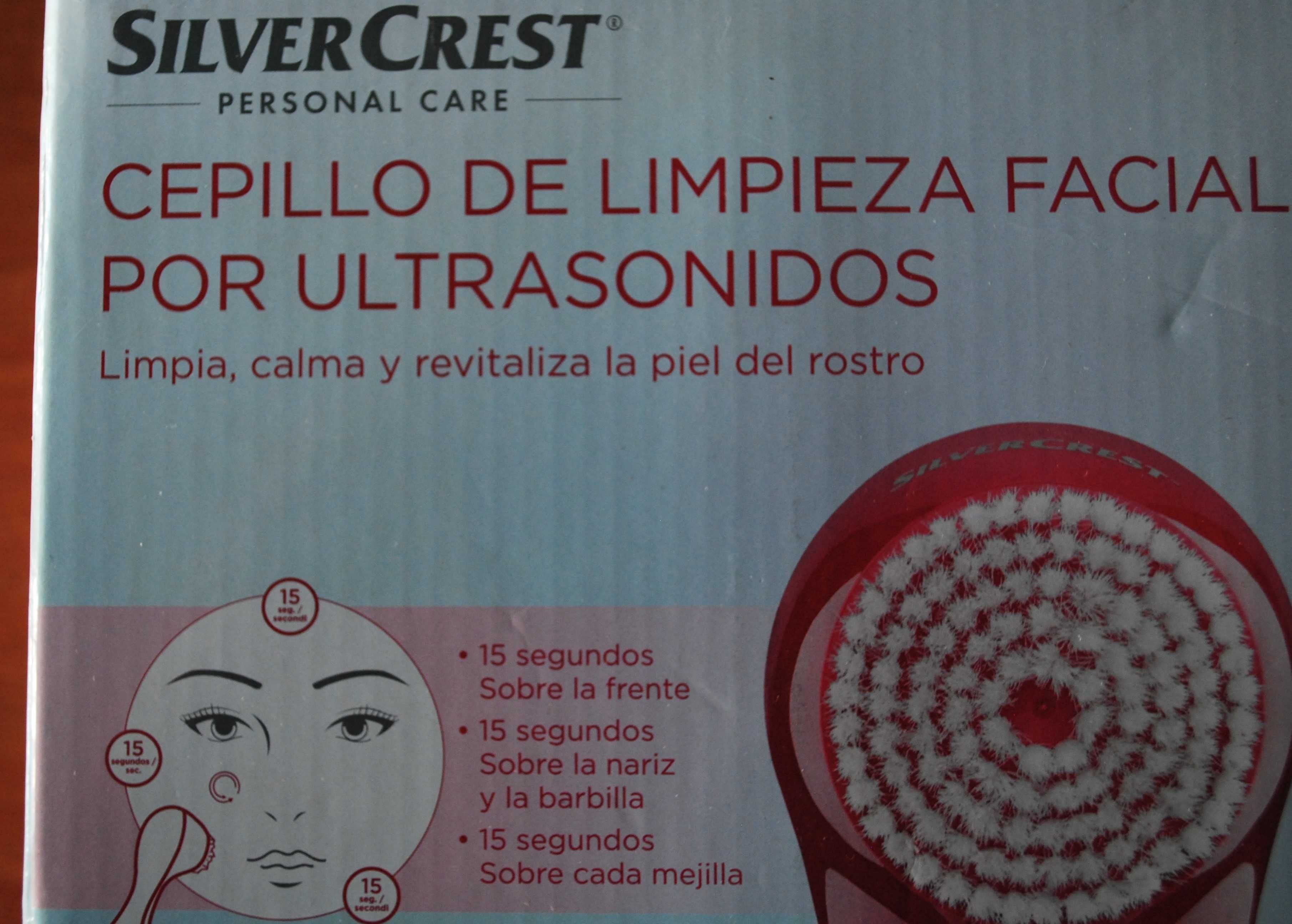 Escovas de Limpeza Facial Ultrassons Silver Crest