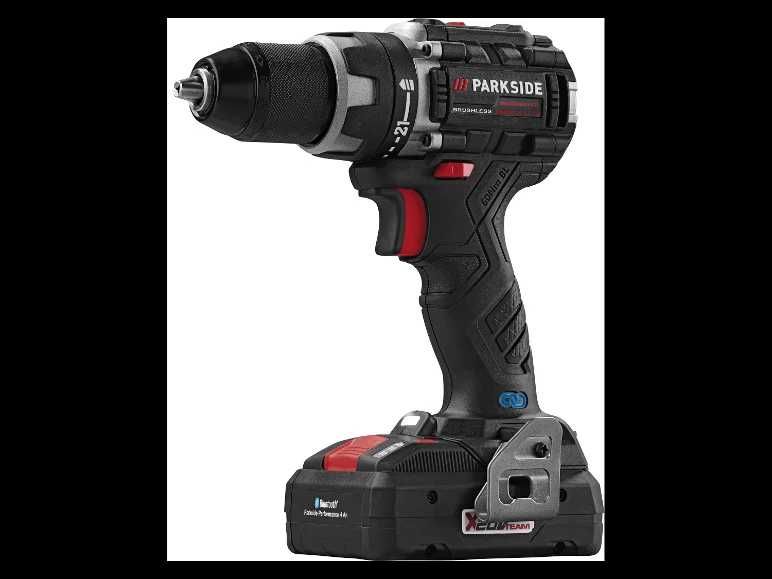 Akum. Wiertarko-wkrętarka Parkside,  PABSP 20 Li C4, 20V