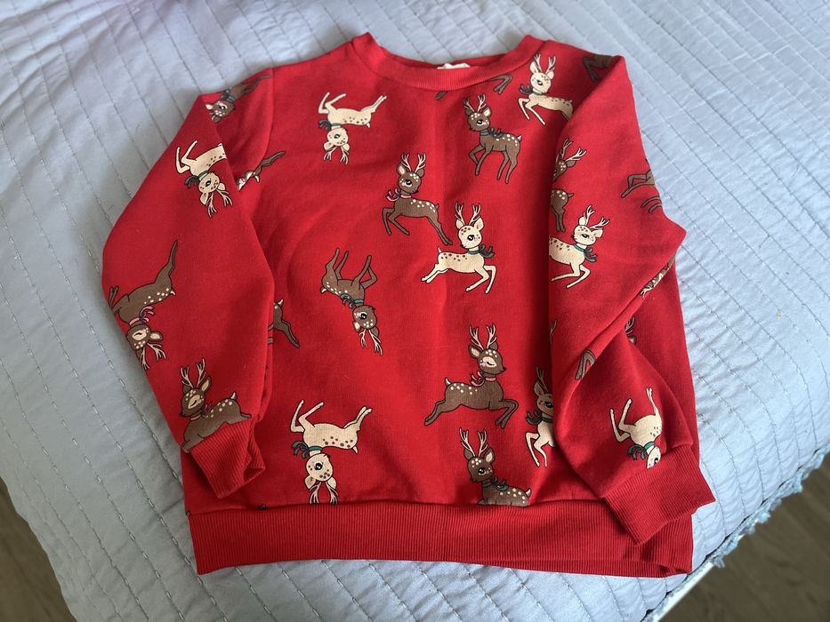Bluza H&M w sarenki / świąteczna / unisex