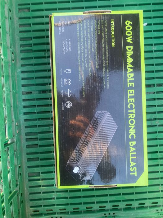 Zestaw oswietleniowy HPS MH 600W z balastem Nito Gmb