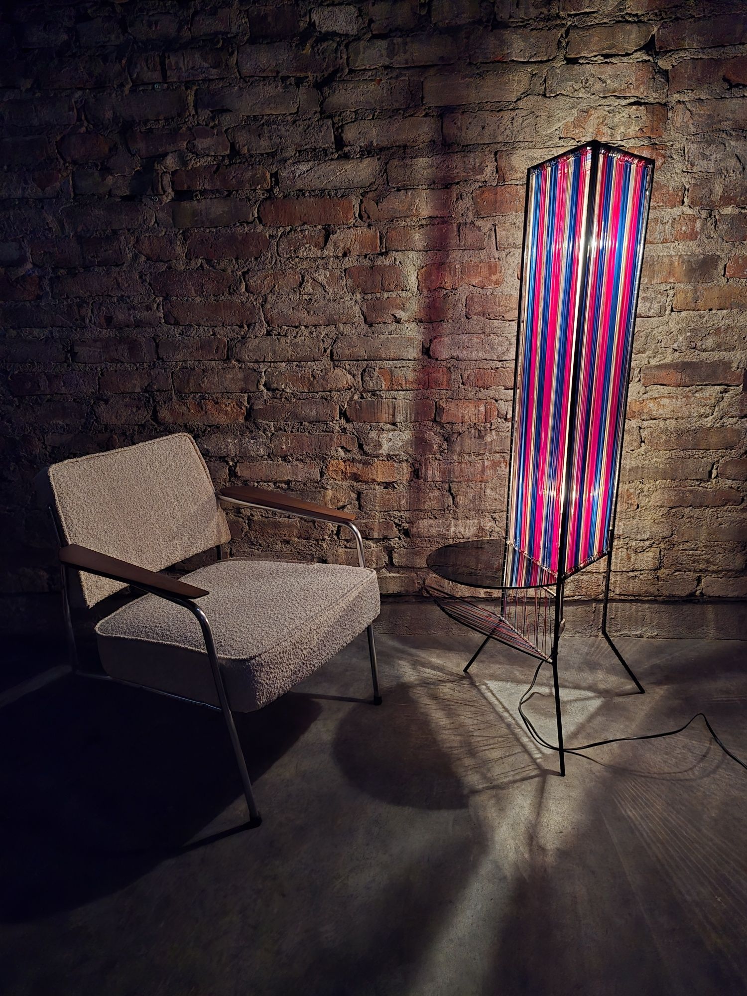 Lampka vintage prl CUDO UNIKAT