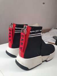 DKNY кроссовки осенние ботинки носок