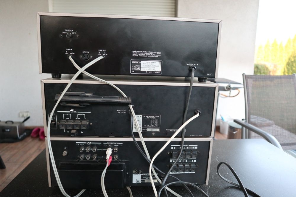 Wieża Sony Vintage Wzmacniacz Tuner Deck Na prezent