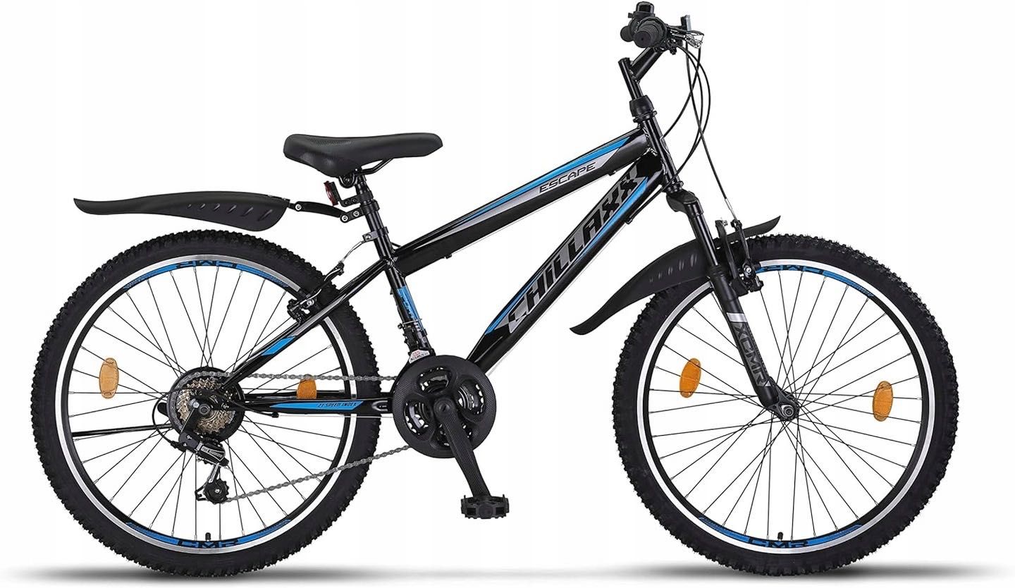 Niemiecki rower górski MTB CHILLAXX ESCAPE 24" 21 biegów