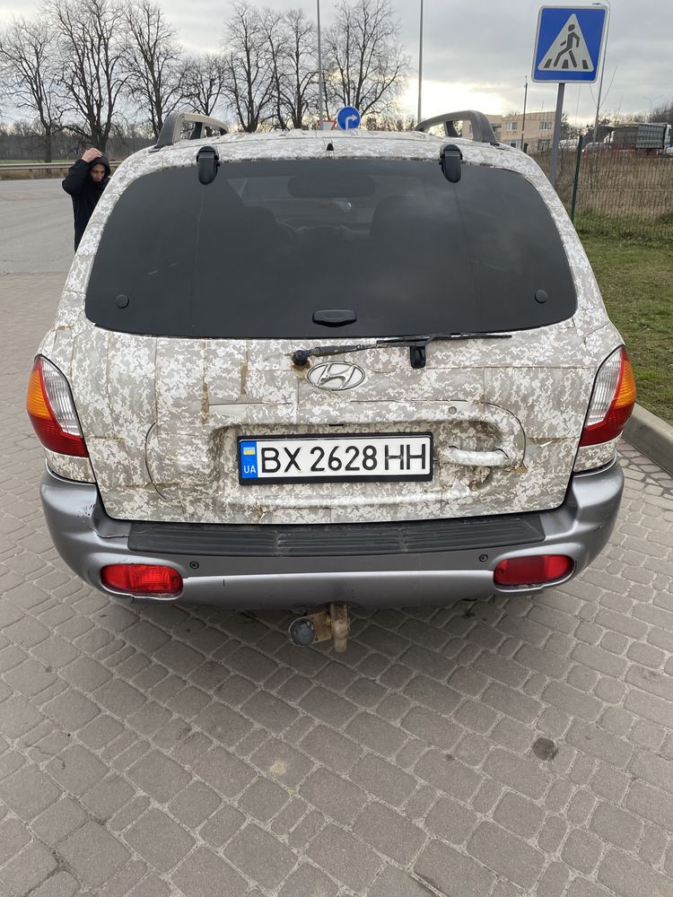 Hyundai Santa fe 2,4 бензин 2003 рік