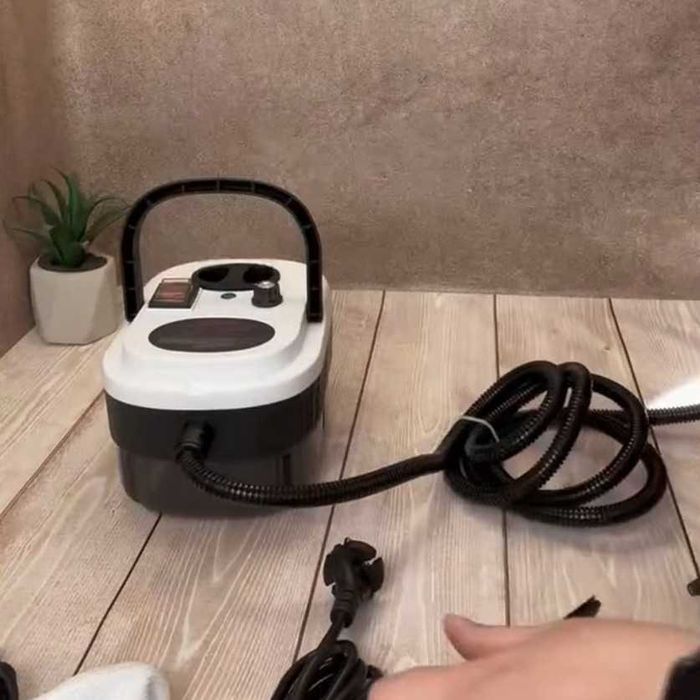 Пароочисник відпарювач 2.5 кВт 7 насадок! отпариватель Пароочиститель