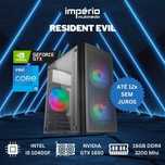 [NOVO] PC IM Resident Evil - i5 12400F / RTX 3050 / 16GB - 12x s/juros
