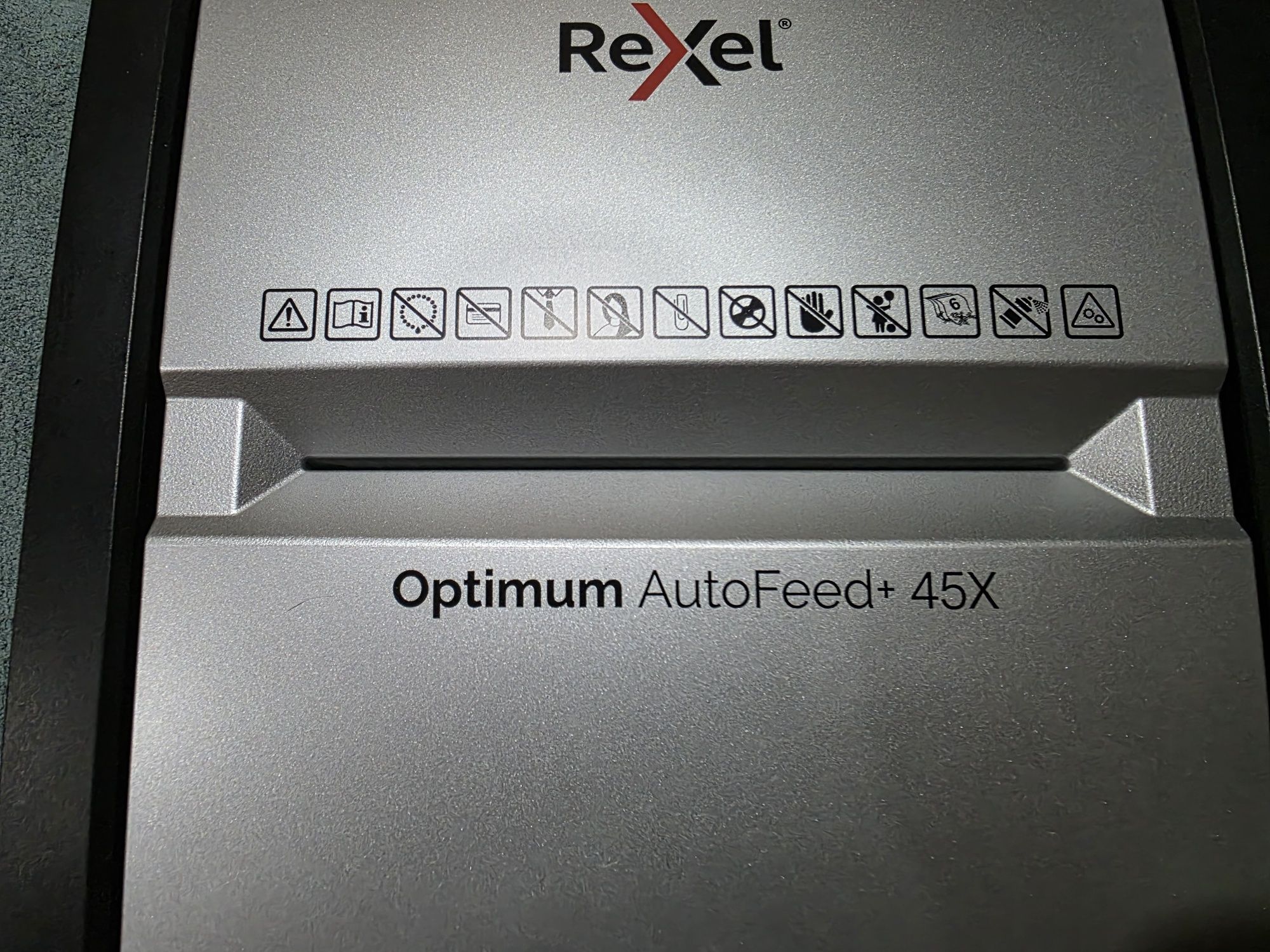 Destruidora de papel automática Rexel Optimum 45X