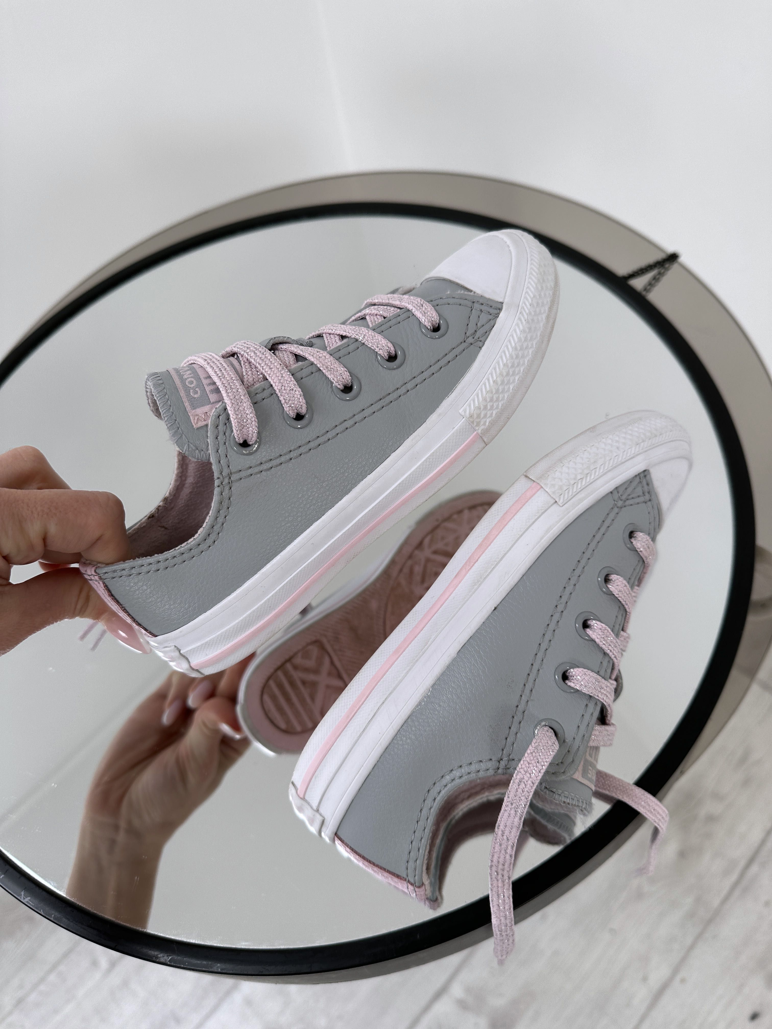 Оригинальные кеды из натуральной кожи Converse All Star