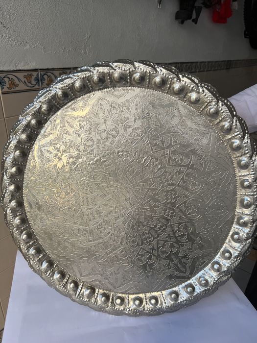 Prato Argelino de estanho