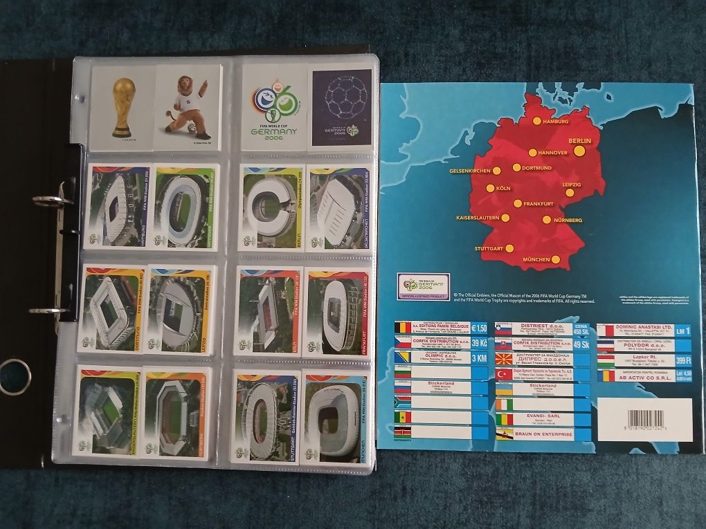 Caderneta completa Mundial 2006