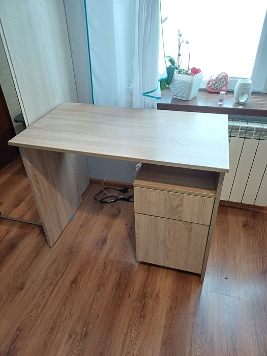 Biurko szkolne dąb sonoma