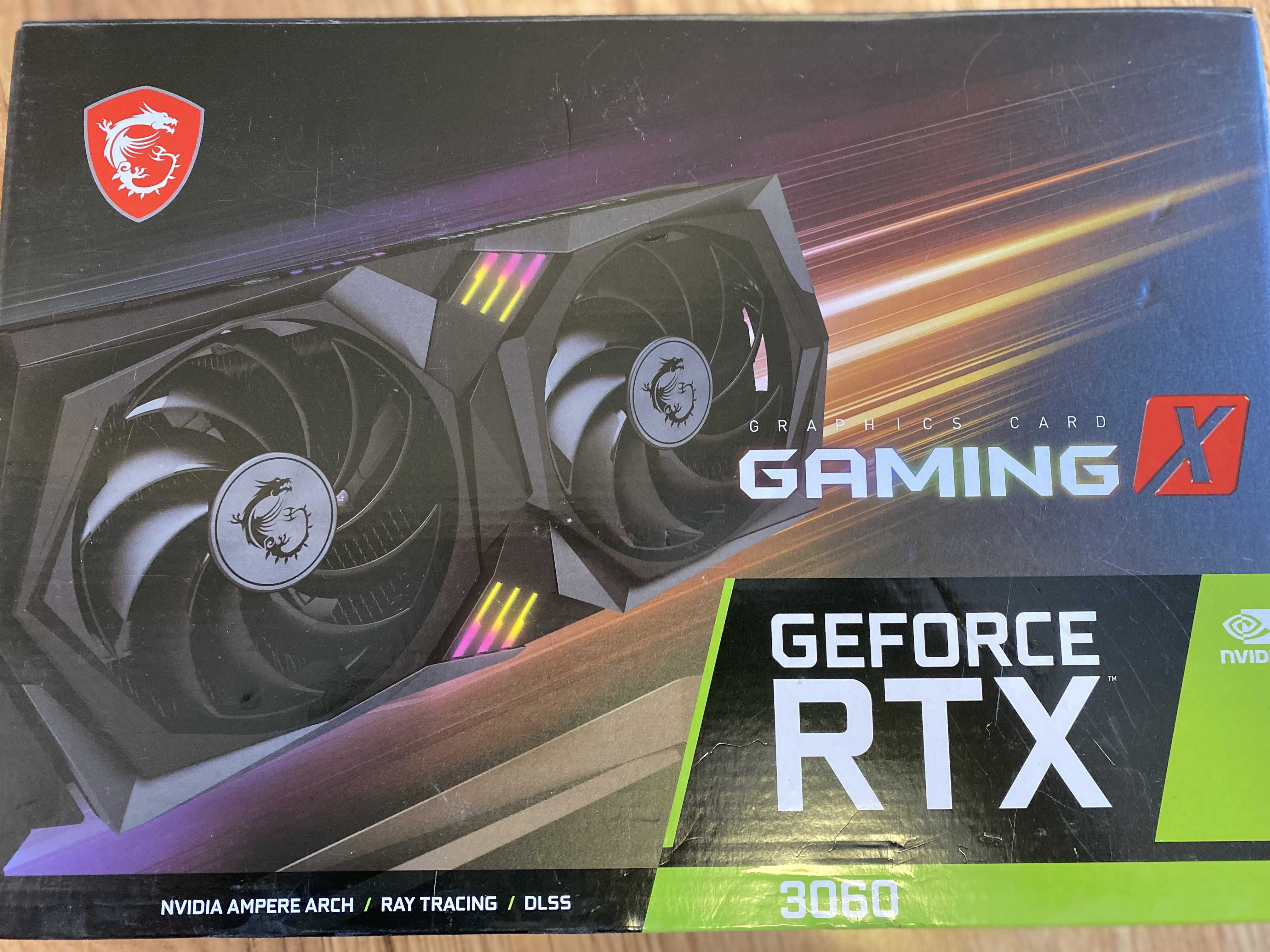 Видеокарта MSI RTX 3060 Gaming X 12GB