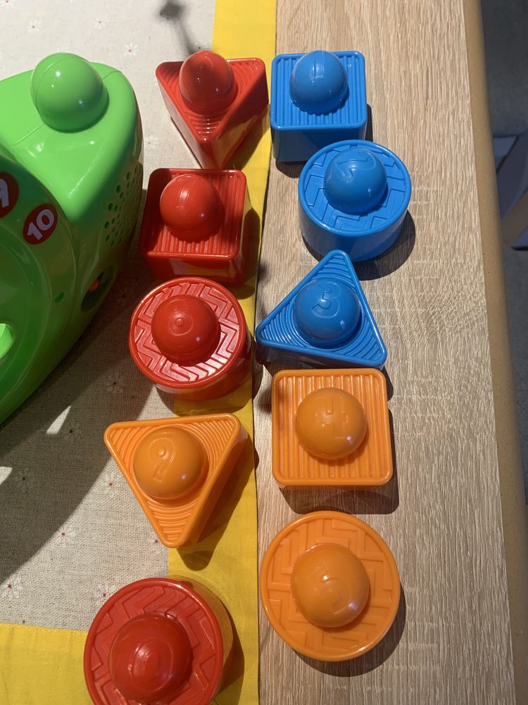 Zabawka fisher price ślimak