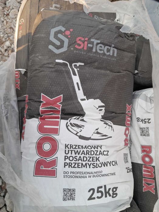 Posypka utwardzająca Krzemowa jasnoszara