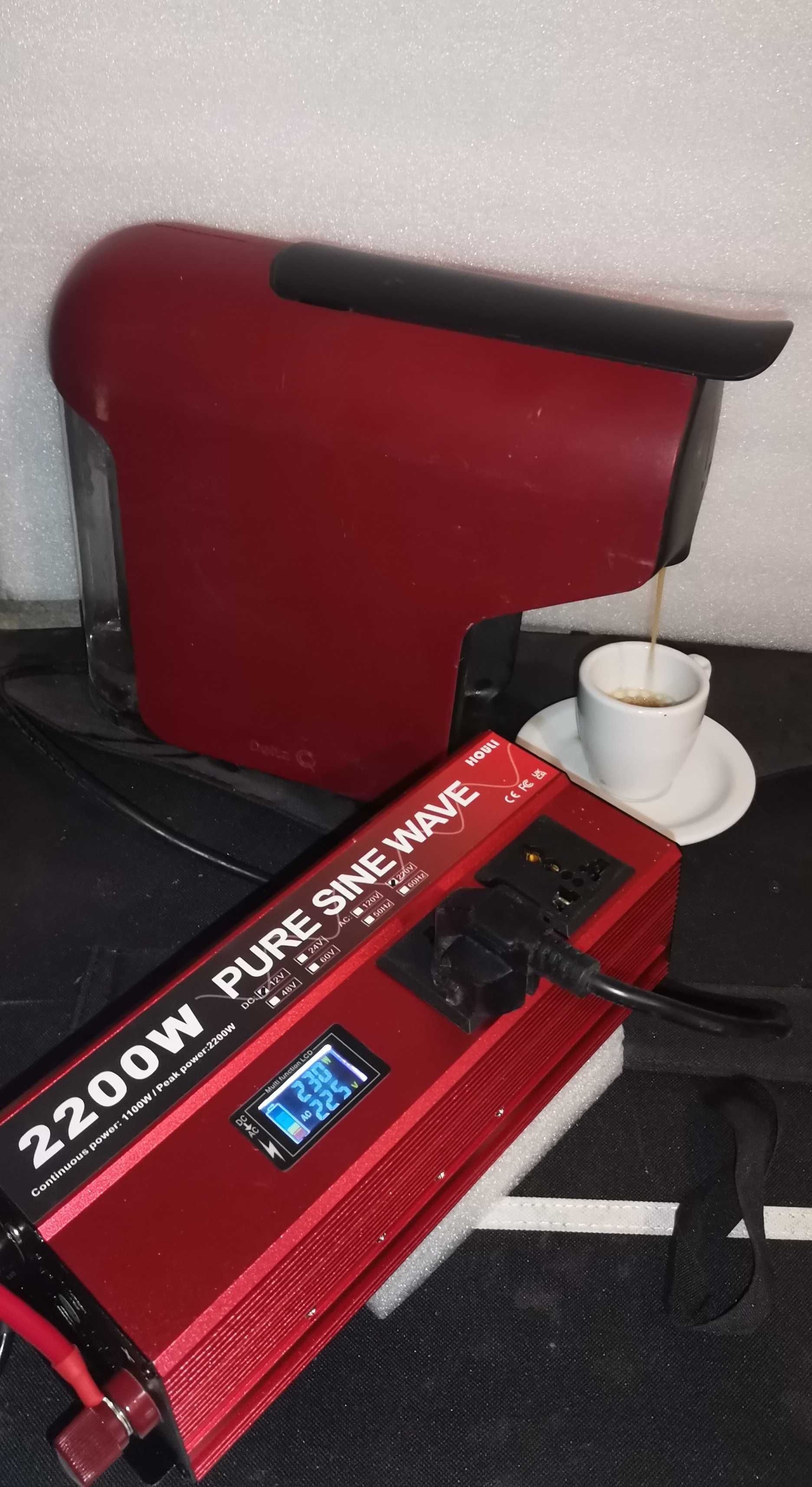 Inversor Onda Pura 12v para 220v 2200w Novo