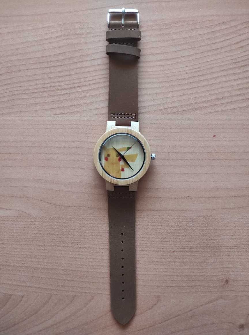 Relógio Pokemon Pikachu. NOVO