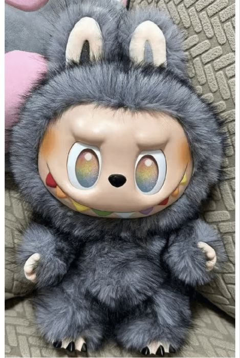 Велика іграшка лабубу дракончик 38 см