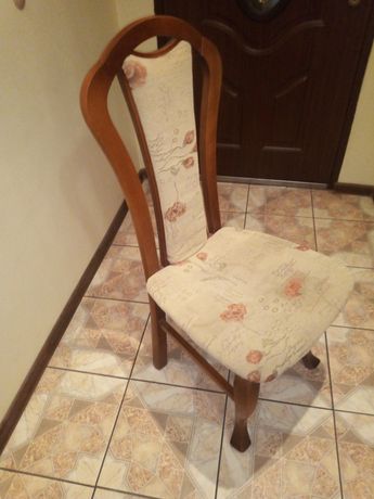Krzesło tapicerowane 6 sztuk