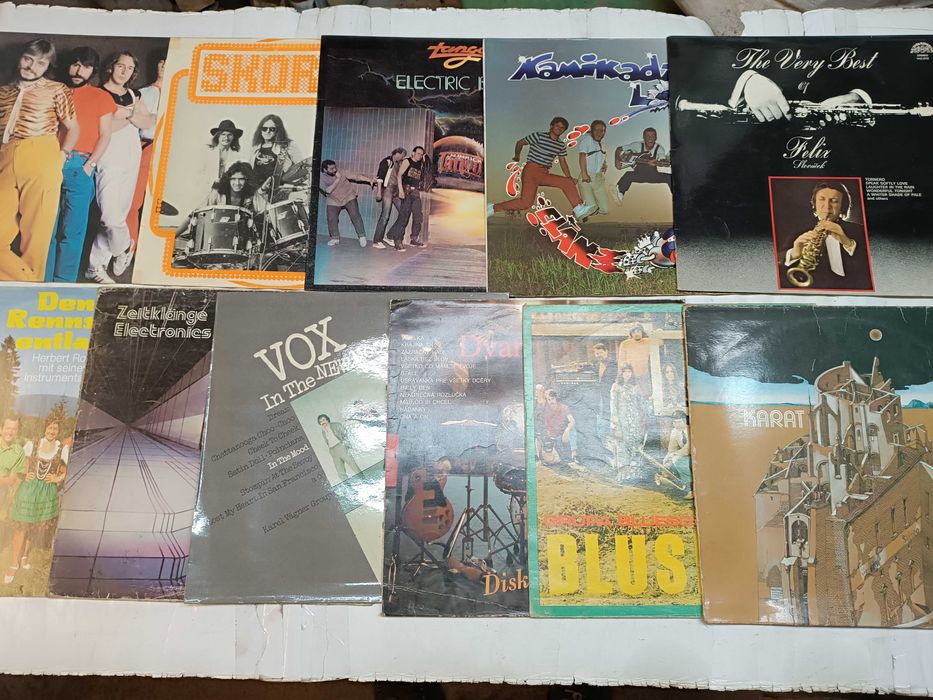 Конверты наружные для виниловых пластинок