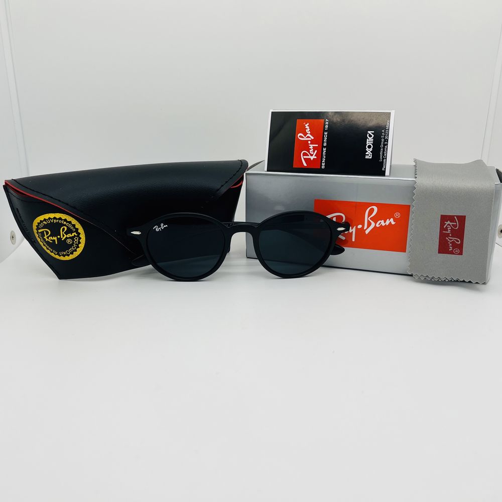 Солнцезащитные очки Ray Ban Liteforce Round 4237 Matt Black|Gray