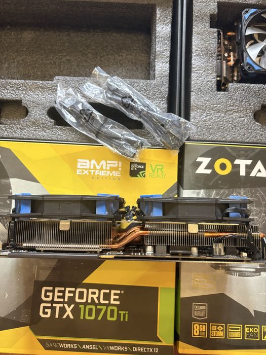 Продам Видеокарты Zotak 1070ti 8gb