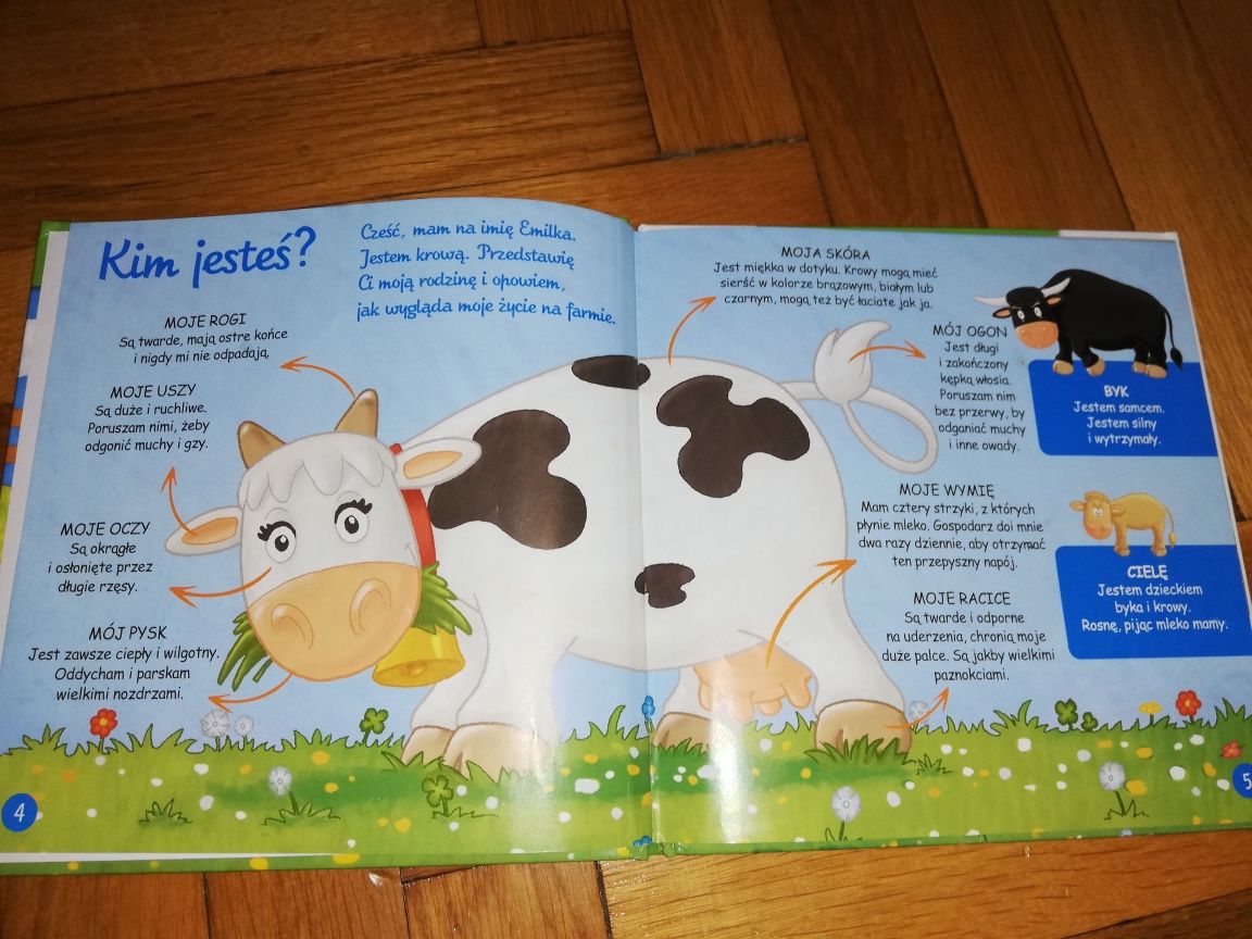 Książka Wesoła farma: krowa